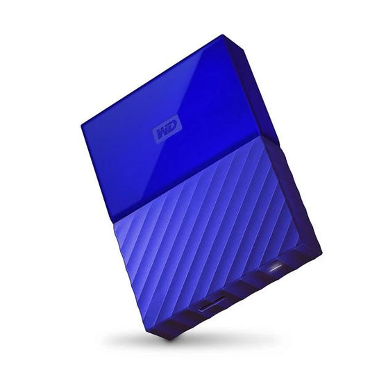Western Digital My Passport 2TB External HDD (Blue)