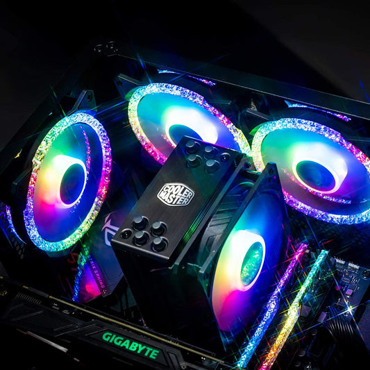 Cooler Master MasterFan MF120 Prismatic ARGB Cabinet Fan (Triple Pack)