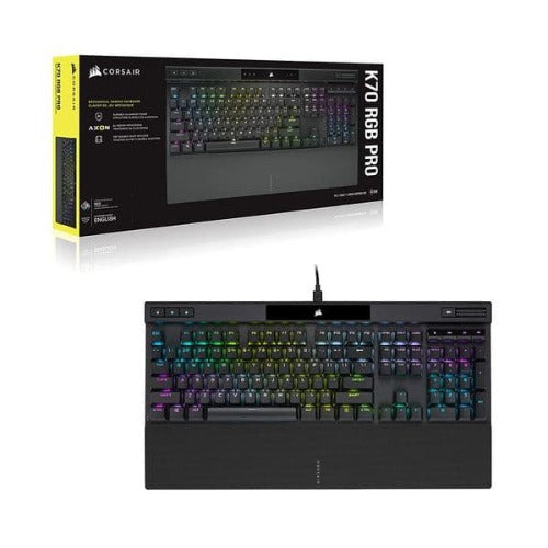 CORSAIR K70 Pro Full Size Mechanical Wired Gaming Keyboard ( Black ) ( Cherry MX Brown Switch )