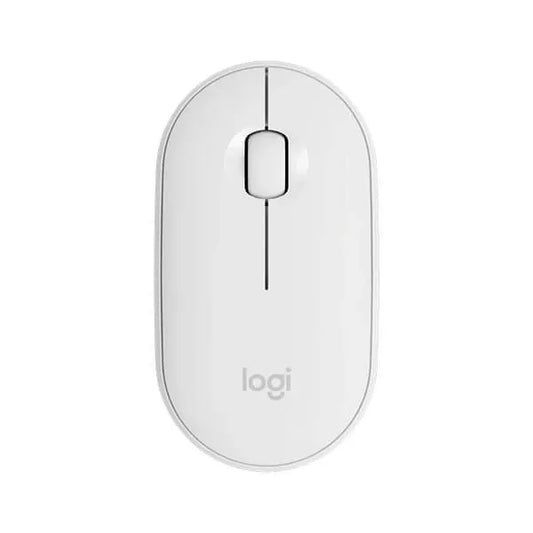 Logitech Pebble M350 Wireless Gaming Mouse (White)