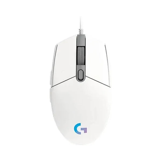 Logitech G203 Lightsync RGB Gaming Mouse (White)