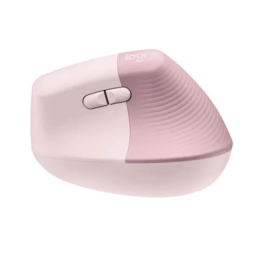 LOGITECH Lift Vertical Wireless Gaming Mouse ( 910-006481 ) ( 4000DPI / 6 Macro Buttons ) ( Rose )