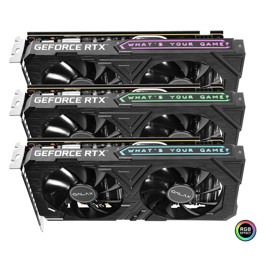 GALAX GeForce RTX 2060 EX (1-CLICK OC) 6GB GDDR6 Graphics Card