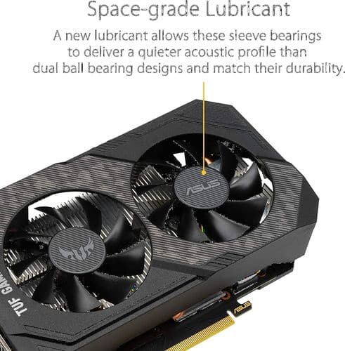 Asus TUF Gaming GeForce GTX 1650 Super OC 4GB Edition HDMI DP DVI Gaming Graphics Card