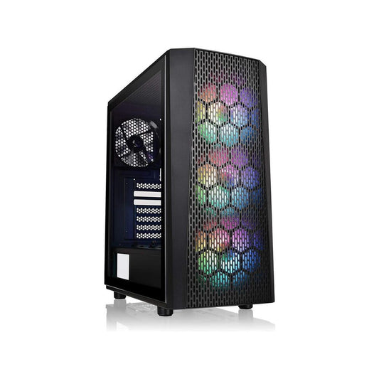 Thermaltake Versa J24 TG ARGB Mid Tower Cabinet (Black)