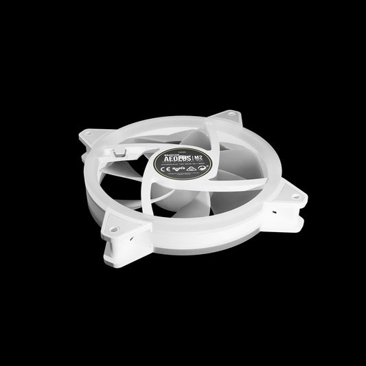 GAMDIAS AEOLUS M2-1204R ARGB Fan Kit ( White )