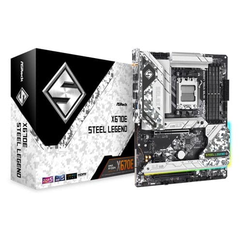 ASRock X670E Steel Legend AMD Motherboard