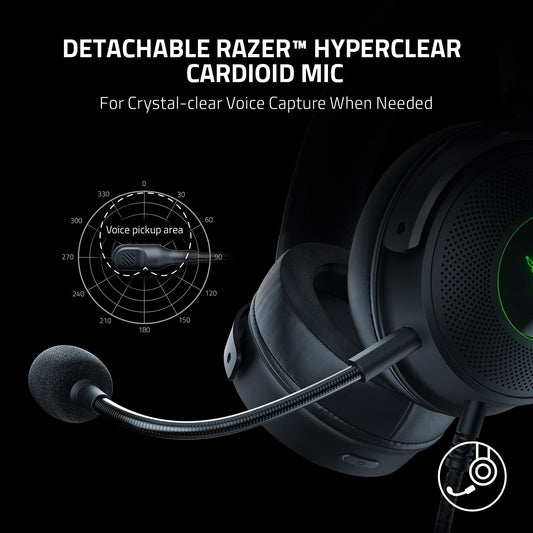 Razer Kraken V3 HyperSense Gaming Headset