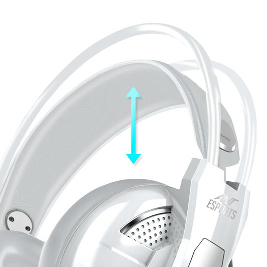 Ant Esports Gaming Headset H520W World of Warship License (White)