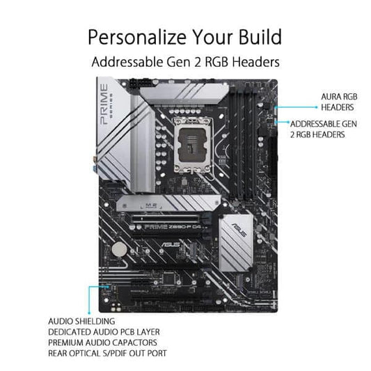 ASUS Prime Z690-P D4 Motherboard