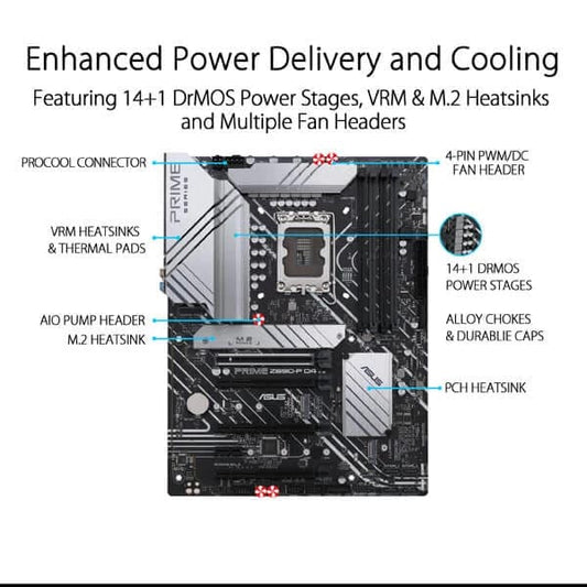 ASUS Prime Z690-P D4 Motherboard