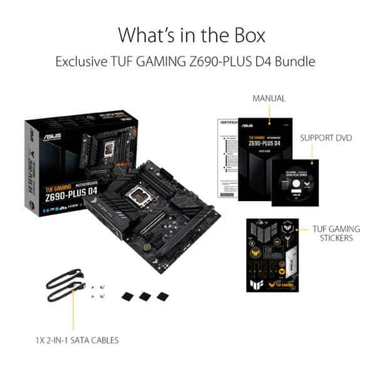 ASUS TUF Gaming Z690-Plus D4 Motherboard (copy)