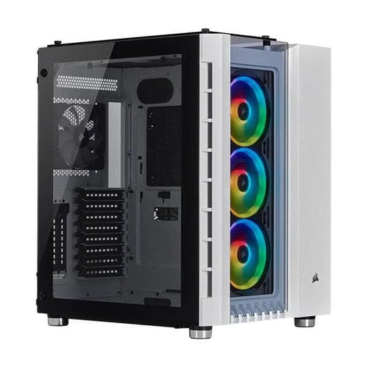 Corsair Crystal 680X RGB Mid Tower Cabinet (White)
