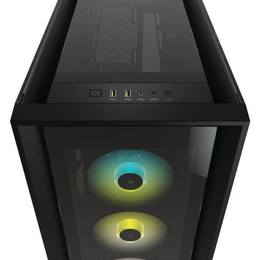 Corsair iCUE 5000X RGB Mid Tower Cabinet (Black)