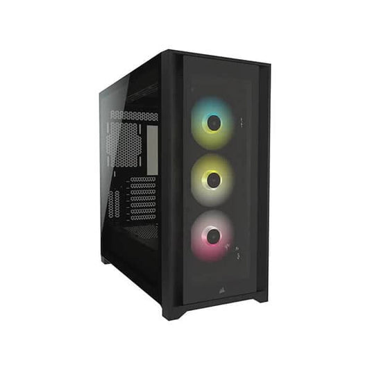 Corsair iCUE 5000X RGB Mid Tower Cabinet (Black)