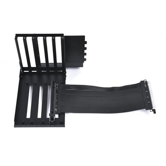 Lian Li O11DXL-1X.40 (PCI-E 4.0 X16) Vertical Graphics Card Holder With 200mm Riser Cable For O11 Dynamic XL (Black)