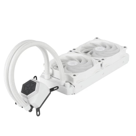 SilverStone PF240W-ARGB All in One 240mm White CPU Liquid Cooler