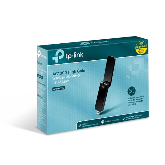 TPLink Archer T4U AC1300 Wireless Dual Band USB Adapter