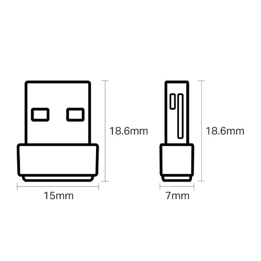 TPLink Archer T600U Nano AC600 Nano Wireless USB Adapter