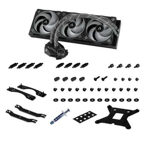 Arctic Liquid Freezer II 420 ARGB CPU Liquid Cooler (Black)