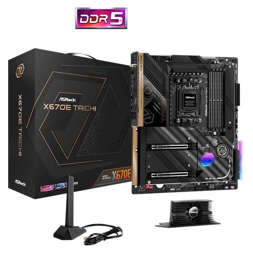 ASRock X670E Taichi AMD Motherboard