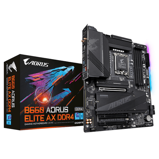 Gigabyte B660 Aorus Elite Ax DDR4 Motherboard
