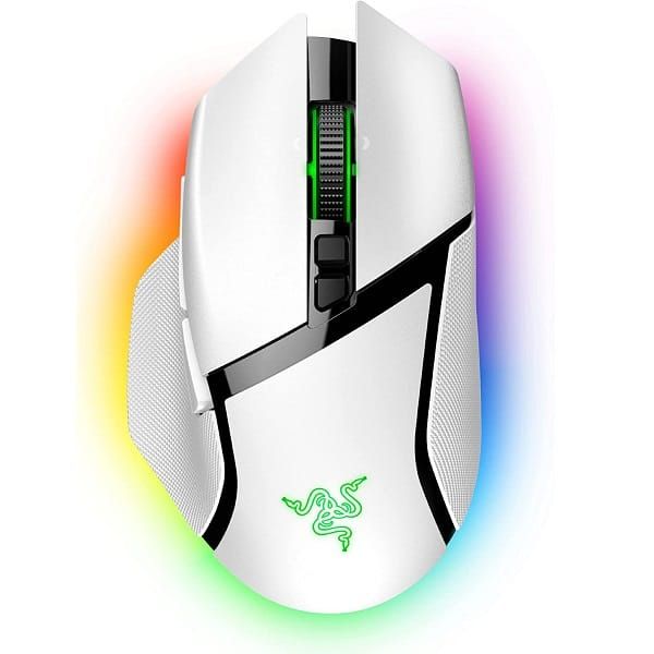 Buy Razer Basilisk V3 Pro Wireless Gaming Mouse ( White ) 