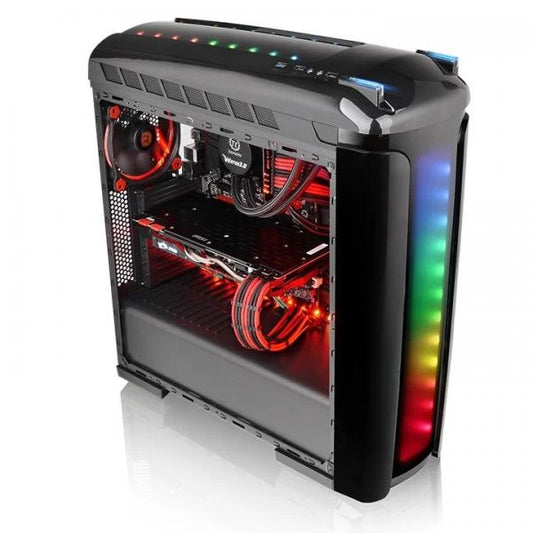 Thermaltake Versa C22 RGB Mid Tower Cabinet (Black)