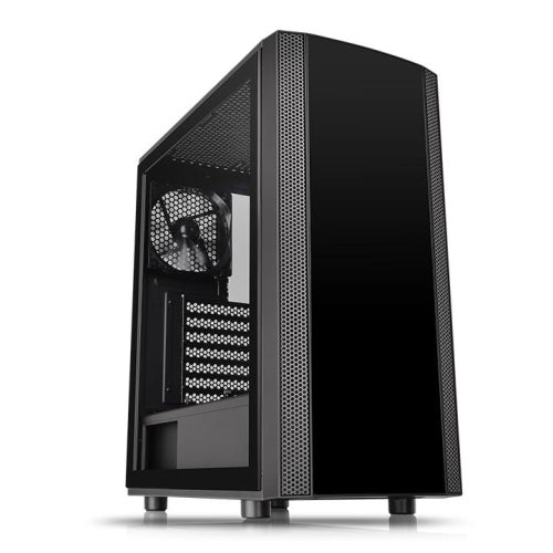 Thermaltake Versa J25 TG Mid Tower Cabinet (Black)