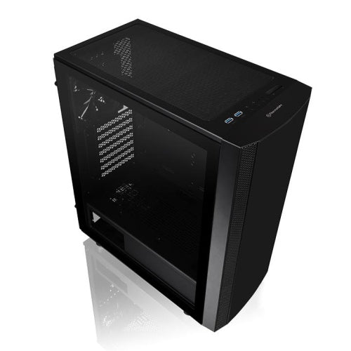 Thermaltake Versa J25 TG Mid Tower Cabinet (Black)