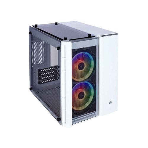 Corsair 280X RGB (M-ATX) Mini Tower Cabinet TG (White)