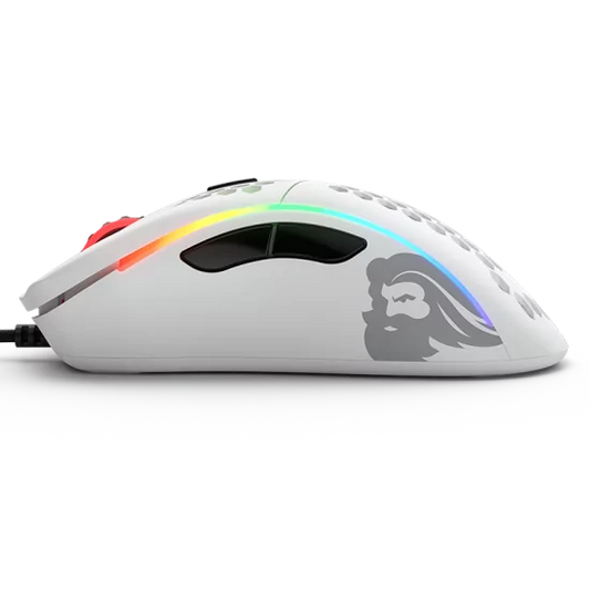 Glorious Model D 12000 DPI Gaming Mouse (Matte White)
