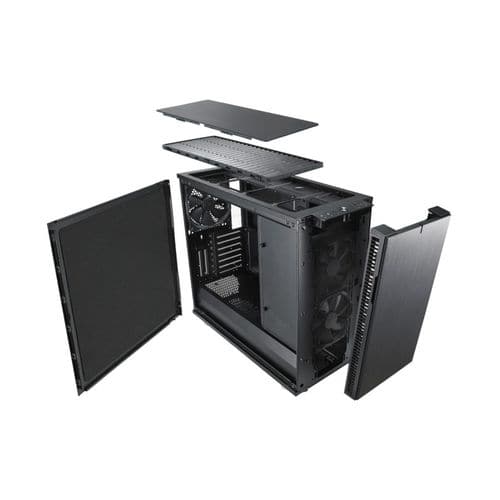 Fractal Design Define R6 Mid Tower Cabinet (Black)