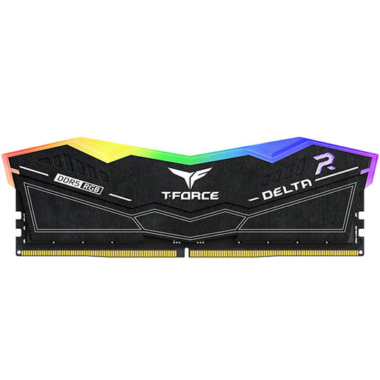 TEAMGROUP T-Force Delta RGB 32GB ( 32GB x 1 ) 5200MHz DDR5 Ram (Black)