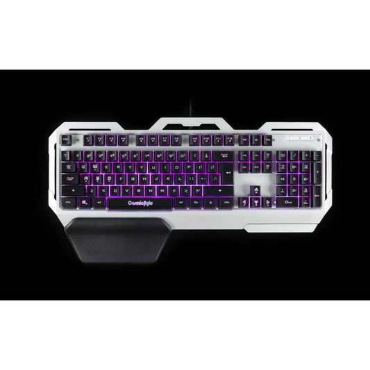 Cosmic Byte CB-GK-06 Galactic RGB Gaming Keyboard (Black/Silver)