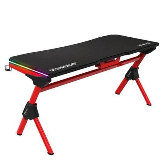 Gamdias Daedalus M1 RGB Gaming Desk (Black-Black)