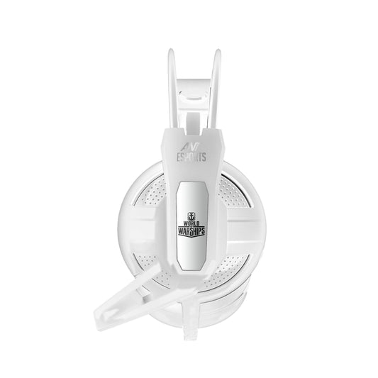 Ant Esports Gaming Headset H520W World of Warship License (White)