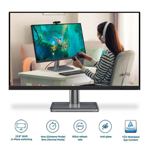 Lenovo L32P-30 31.5 Inch (66C9UAC1IN) Monitor