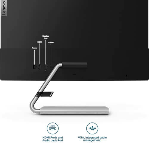 Lenovo Q24i-20 23.8 Inch (66EEGAC3IN) Monitor