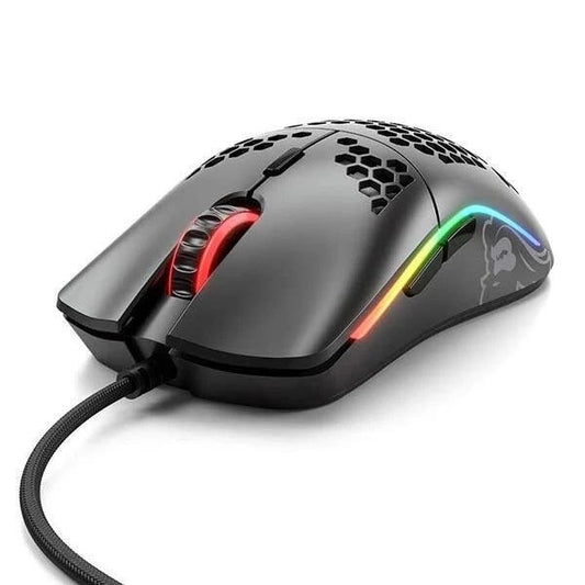GLOROIUS Model O Wired Ambidextrous Gaming Mouse ( 12000DPI / 6 Macro Buttons ) ( Go- Black )