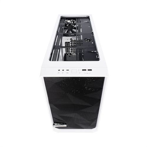 Fractal Design Meshify S2 TG Clear Mid Tower Cabinet (White)