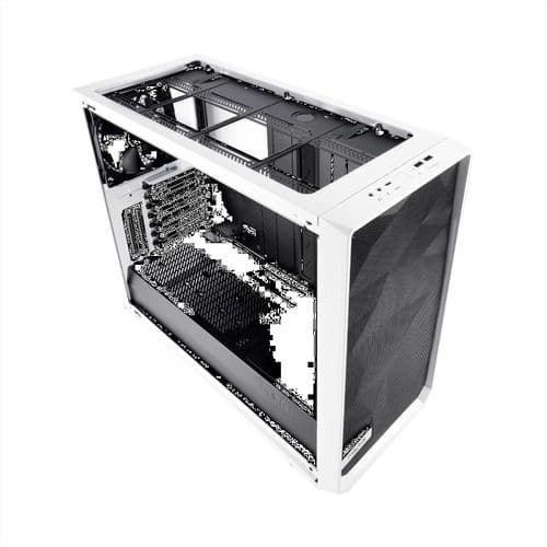Fractal Design Meshify S2 TG Clear Mid Tower Cabinet (White)