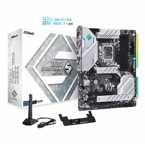 ASRock Z690 Steel Legend WiFi 6E DDR4 Motherboard