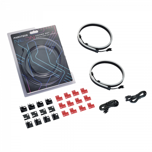Phanteks Neon Digital RGB LED Strips Combo Kit