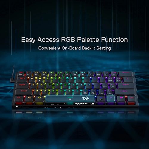 Redragon Anivia K614 60% Wired Mechanical Keyboard (Red Switches)