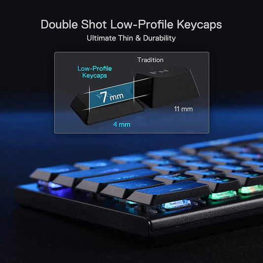 Redragon K614 Anivia 60% Ultra Thin Wired Mechanical Keyboard