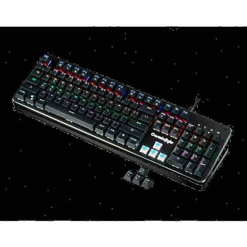 Cosmic Byte CB-GK-13 Neon Rainbow Mechanical Keyboard (Brown Switch)