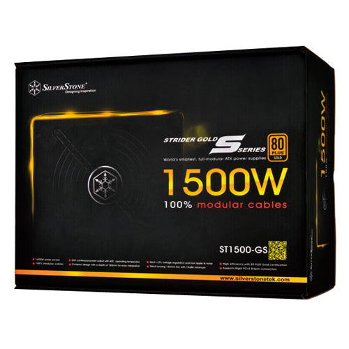 SilverStone Strider Gold Series ST1500-GS 80+ Gold Fully Modular PSU (1500 Watt)