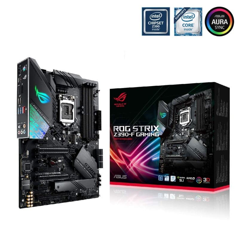 i9 9900K ＋ ROG STRIX Z390-F ＋ DDR4 16GB Buy ASUS ROG Strix Z390-F Gaming DDR4 Intel Motherboard