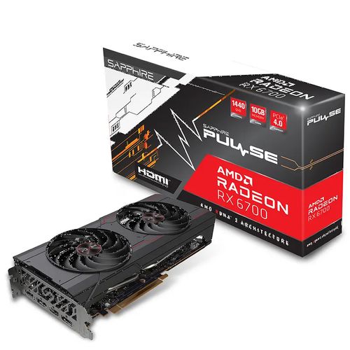 Sapphire Pulse Radeon RX 6700 10GB GDDR6 Graphics Card